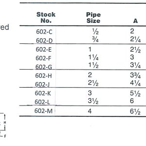 602-B 603 Series Extra Heavy Flat Flange