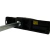 HANDLE BLK 1/2" SHANK 7 7/16"C 2 C MOUNTING HOLES EXTENDED without screws - 60073-BLC-1/2-EXT