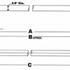 DUPLEX NCKL CHRM HDL W 12"GRAB