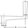 3.15 SS CRANK HANDLE W/HR