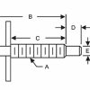 SS T-HANDLE LOCKING NOSE