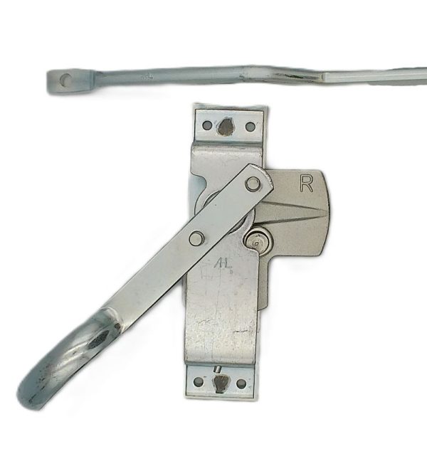 HEAVY DUTY 1/2" LOCK KIT ZINC ROUND RODS GUIDES & INSD HNDL 36" rod OR 48" rod Available