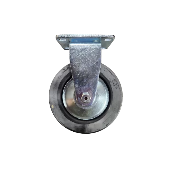 Caster; Rigid-Plate; Wheel Size 5" x 1-1'8"; Wheel Mat