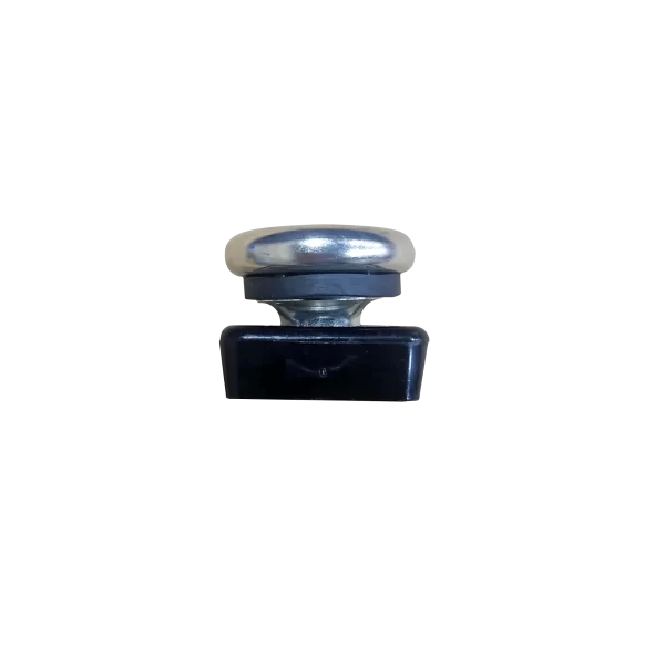 1 Square Cushioned Swivel Glide